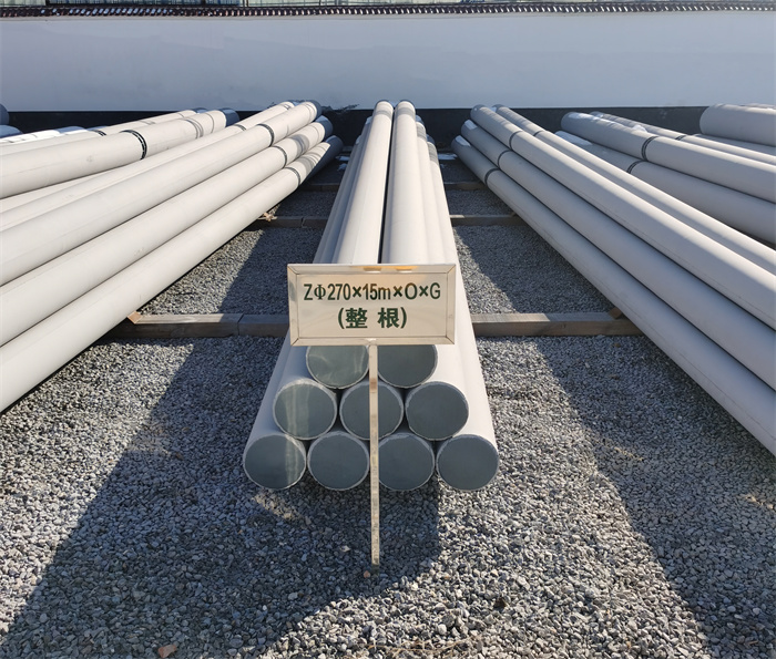 港口镇270×15×O×G电力杆塔