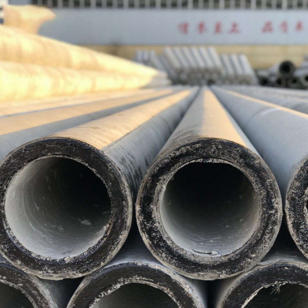 港口镇150×10米预应力水泥电线杆